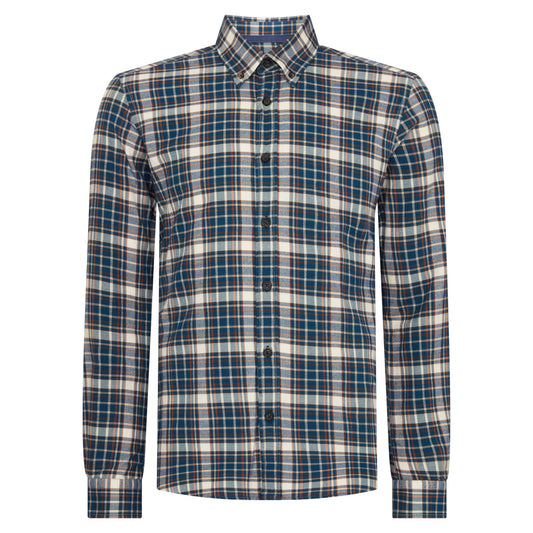 Remus Uomo 13972 27 Dark Blue Slim Shirt