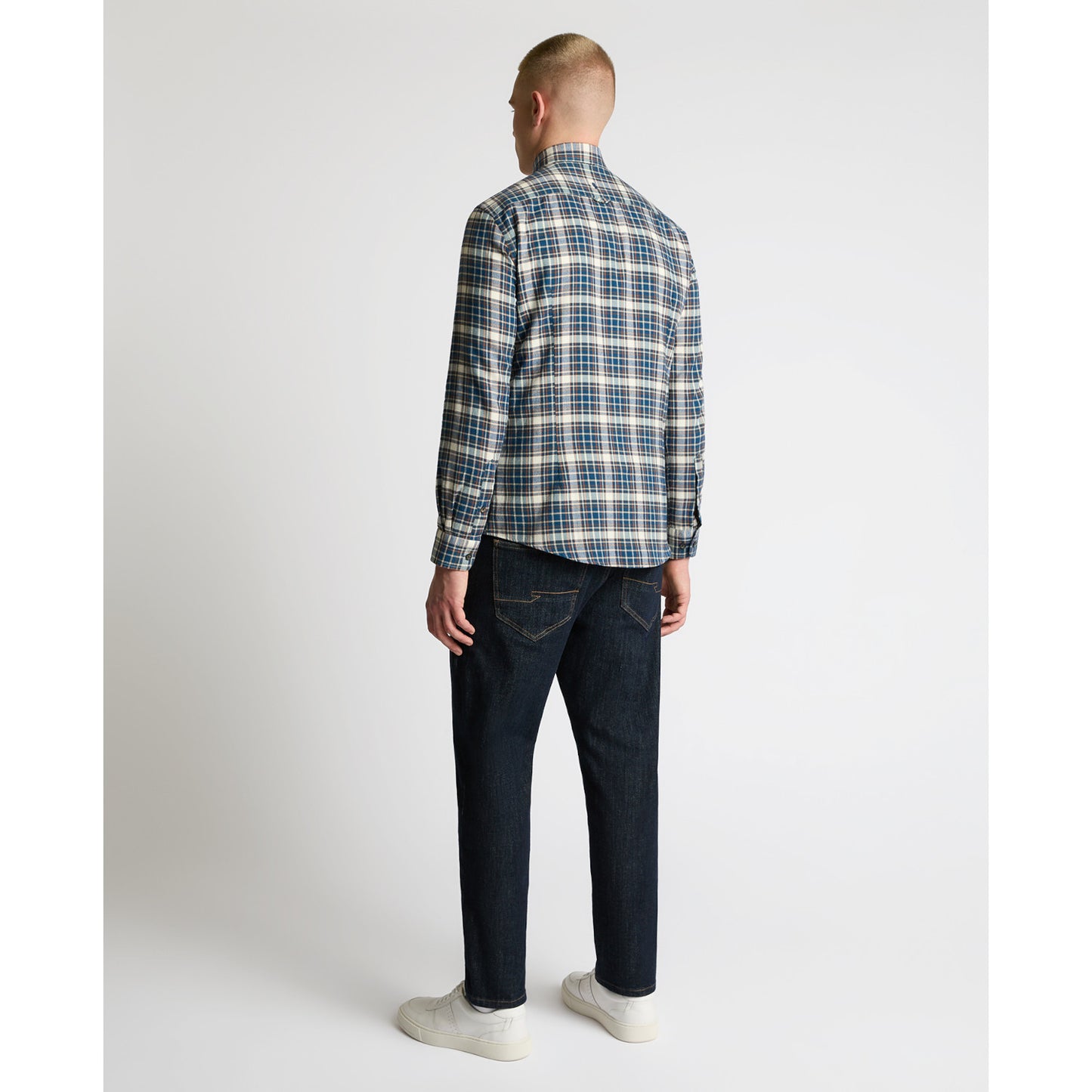Remus Uomo 13972 27 Dark Blue Slim Shirt
