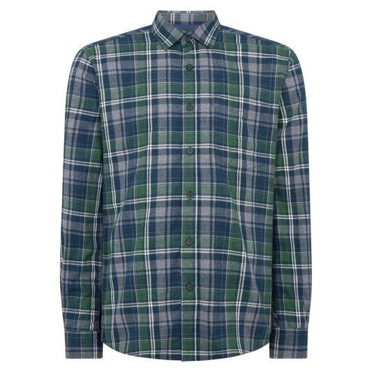 Remus Uomo 13976 78 Navy Tapered Shirt