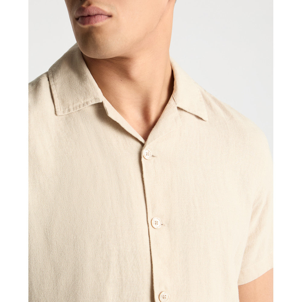 Remus Uomo 13981Ss 91 Stone Tapered Short Sleeve Shirt