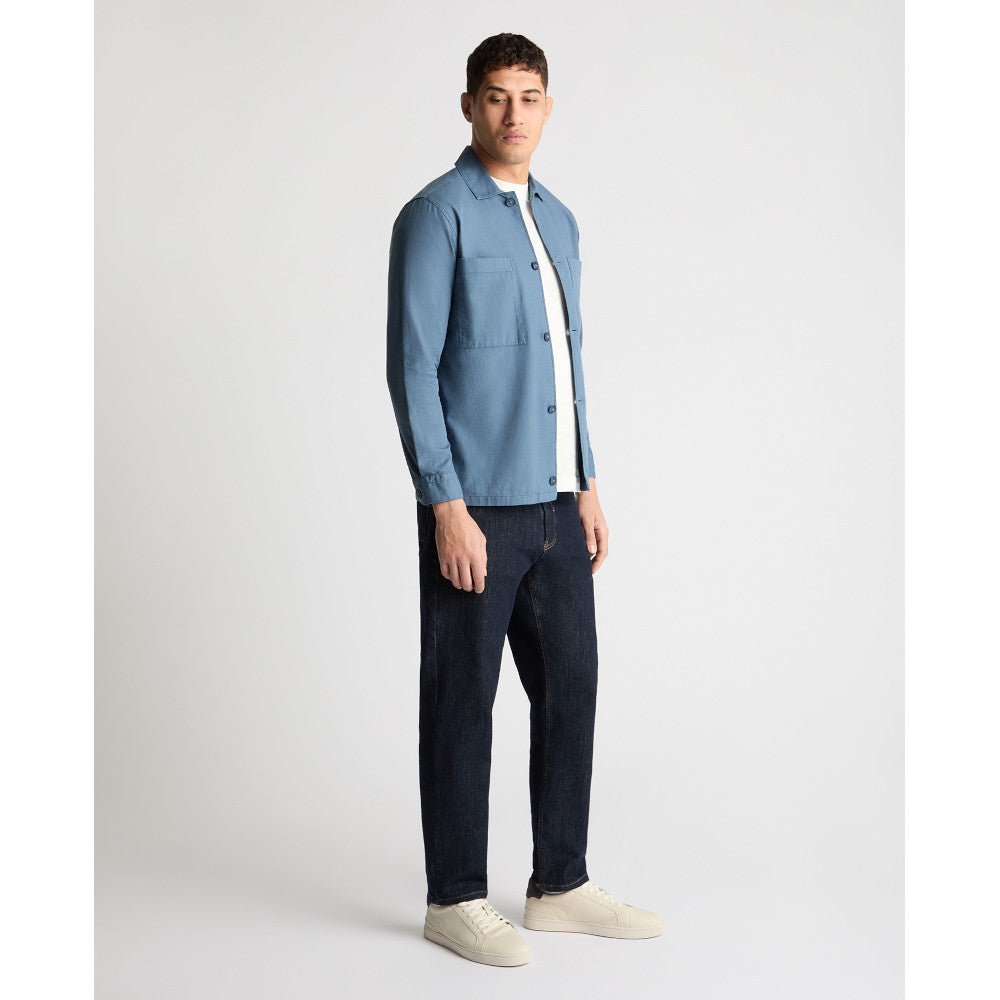 Remus Uomo 13995 25 Blue Tapered Shirt