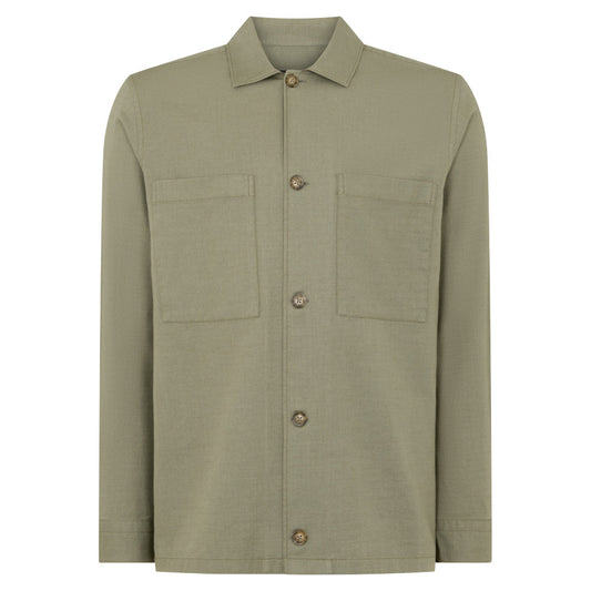 Remus Uomo 13995 35 Olive Tapered Shirt