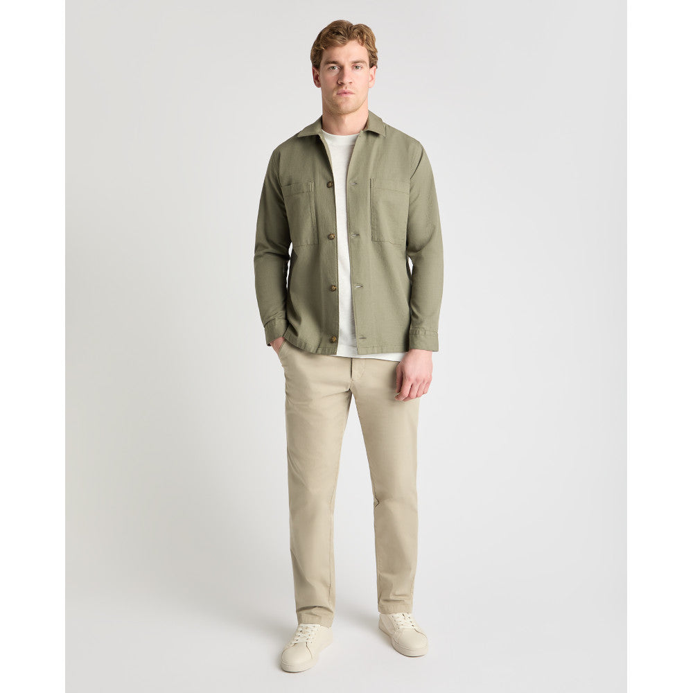 Remus Uomo 13995 35 Olive Tapered Shirt