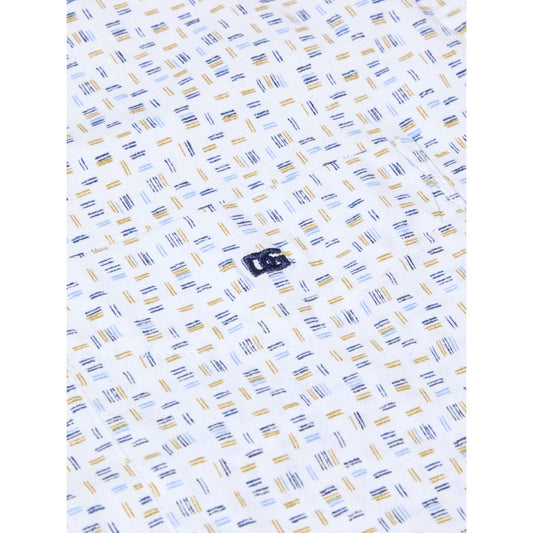 Drifter 14014Ss 12 Blue Short Sleeve Casual Shirt