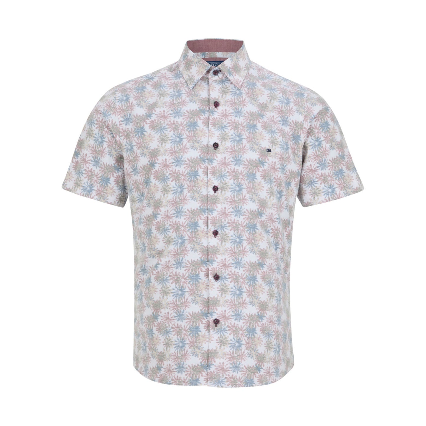 Drifter 14016SS 56 Terracota Short Sleeve Casual Shirt