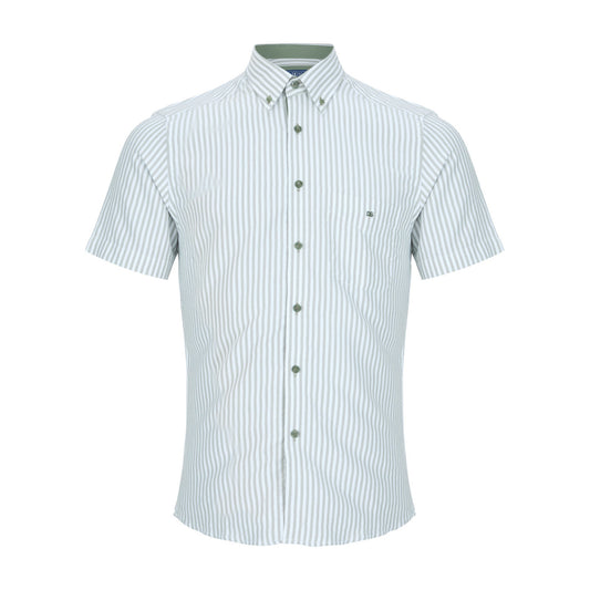 Drifter 14018SS 13 Green Short Sleeve Casual Shirt