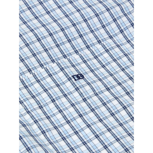 Drifter 14024Ss 22 Blue Short Sleeve Casual Shirt