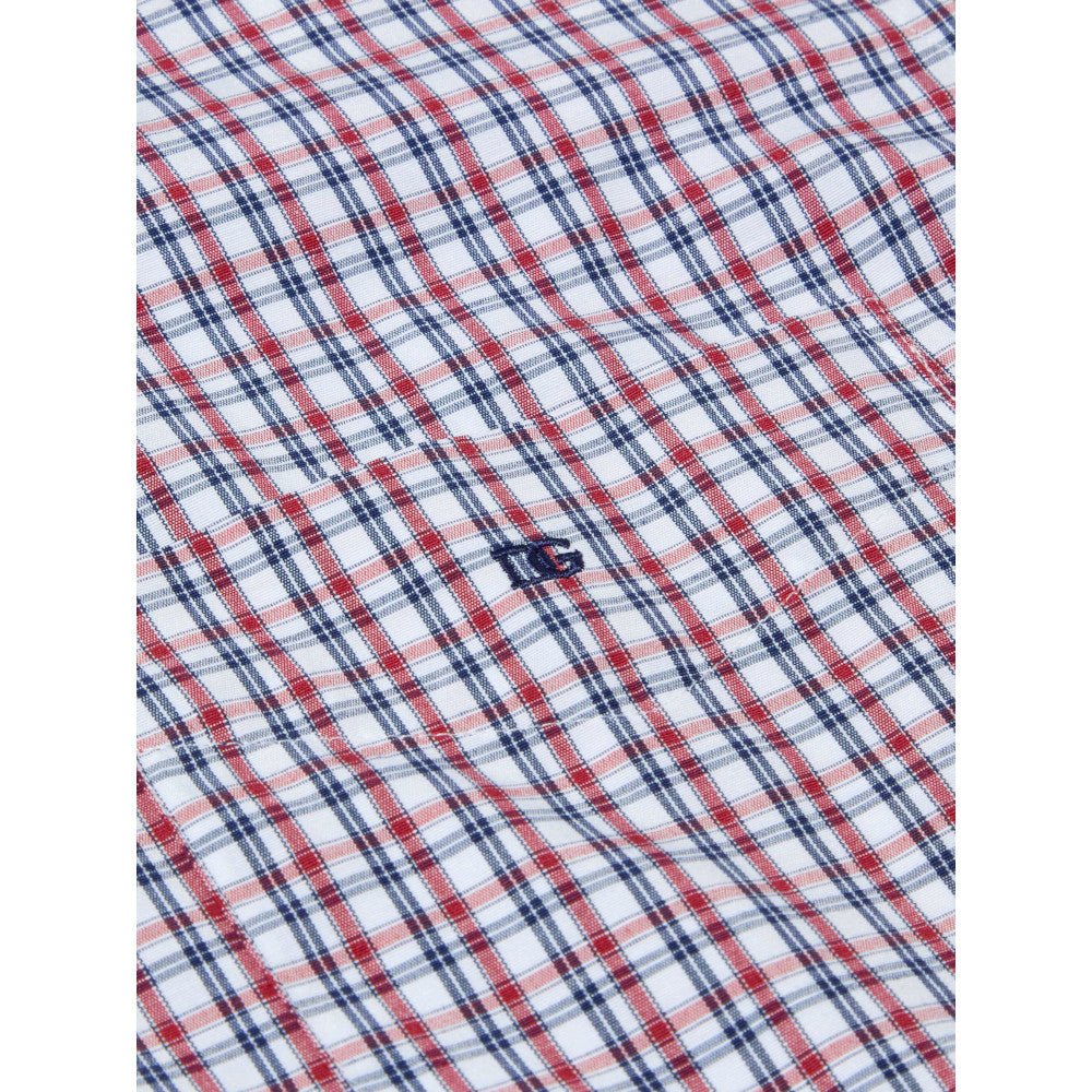 Drifter 14024Ss 66 Red Short Sleeve Casual Shirt