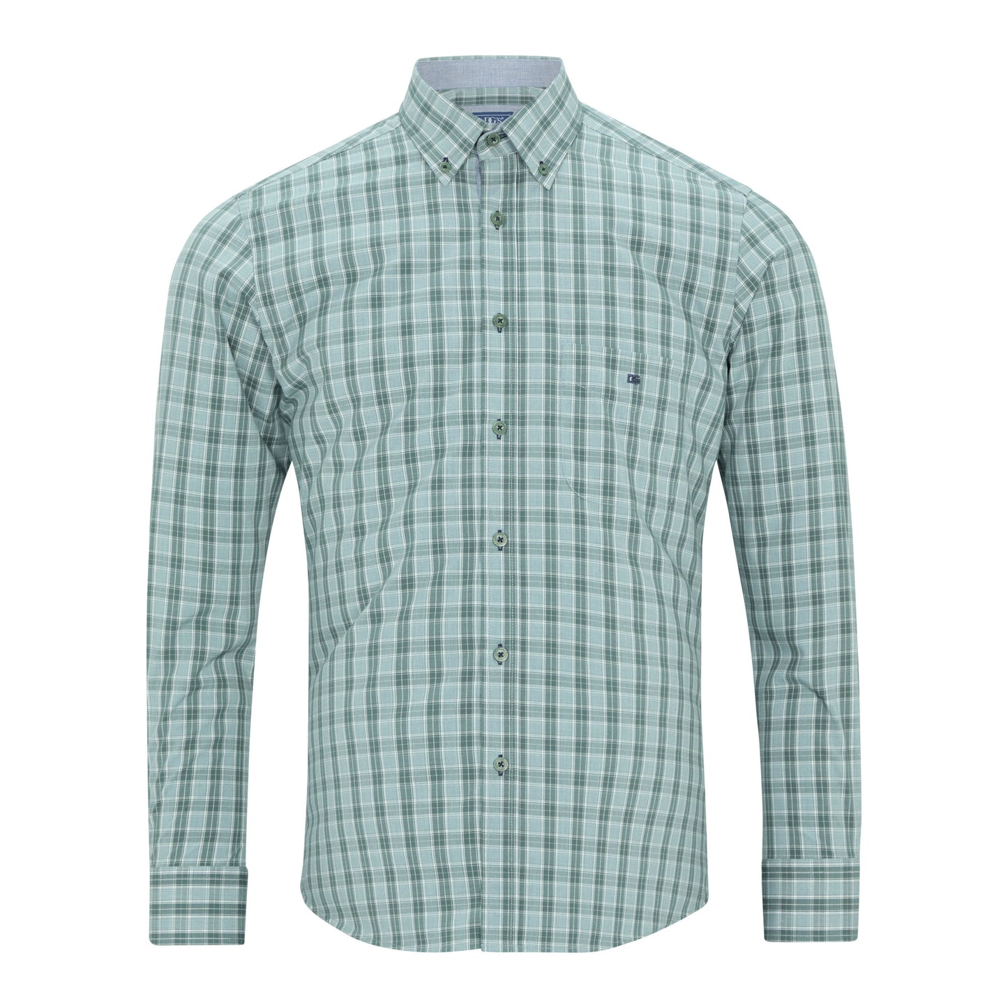 Drifter 14043 34 Green Regular Casual Shirt