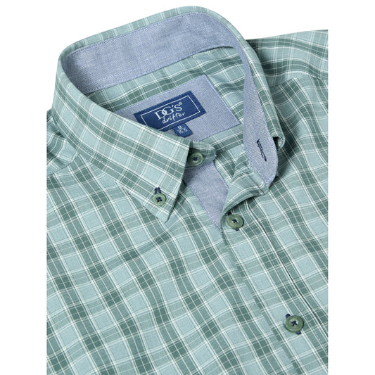 Drifter 14043 34 Green Regular Casual Shirt