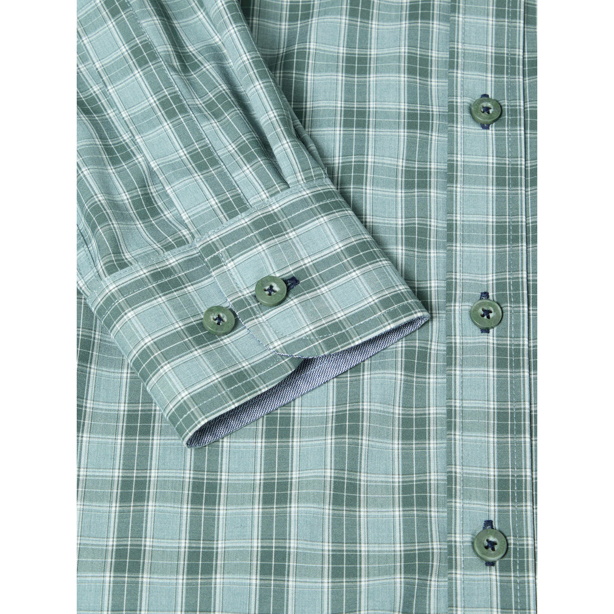 Drifter 14043 34 Green Regular Casual Shirt