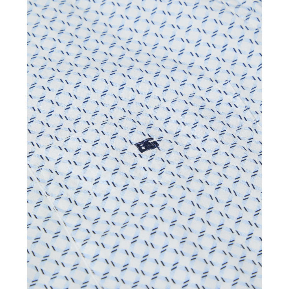 Drifter 14126SS 12 Blue Short Sleeve Casual Shirt