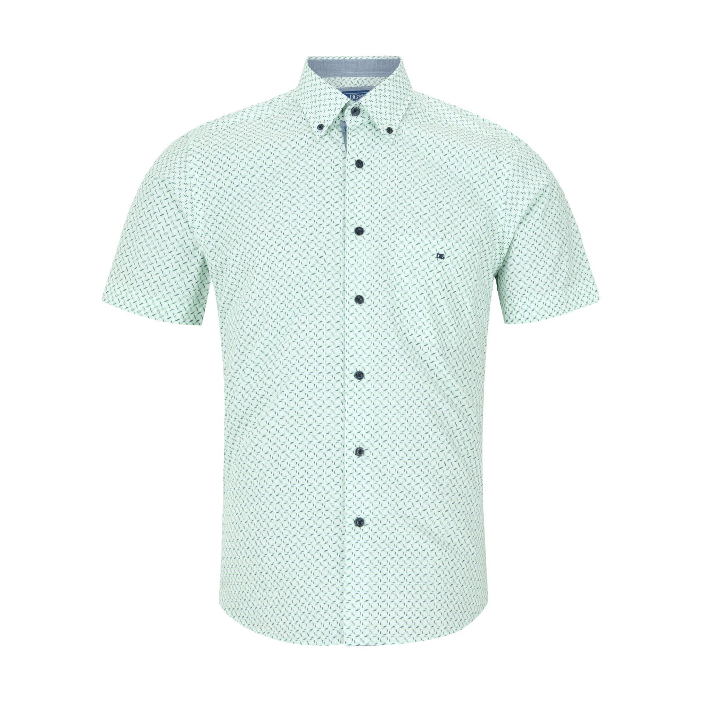 Drifter 14126SS 13 Green Short Sleeve Casual Shirt