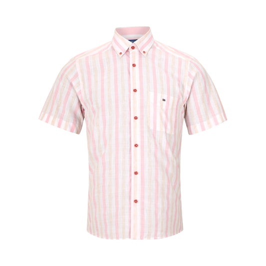 Drifter 14144SS 16 Pink Short Sleeve Casual Shirt