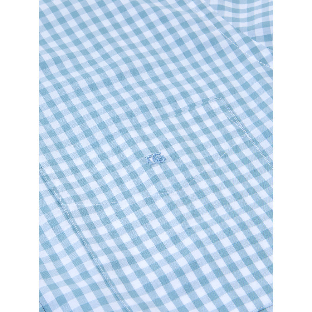 Drifter 14148SS 26 Blue Short Sleeve Casual Shirt