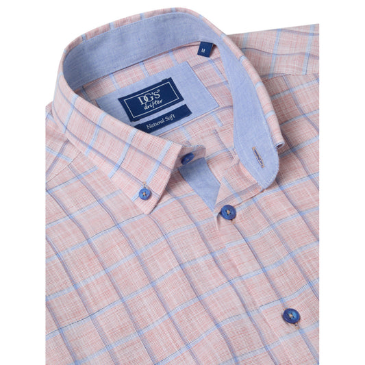 Drifter 14150SS 64 Red Short Sleeve Casual Shirt