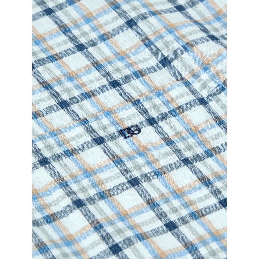 Drifter 14153SS 24 Blue Short Sleeve Casual Shirt