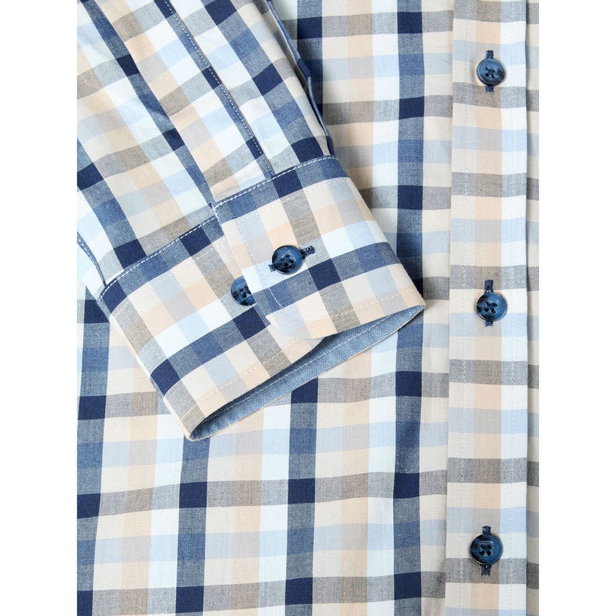 Drifter 14170 28 Dark Blue Regular Casual Shirt
