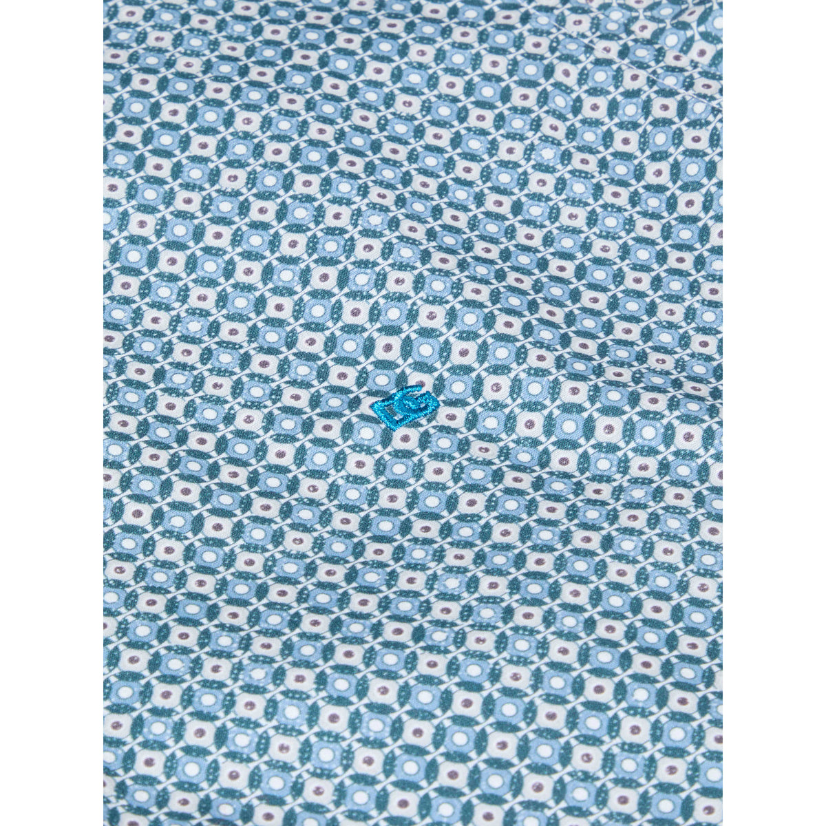 Drifter 14180 26 Teal Regular Casual Shirt