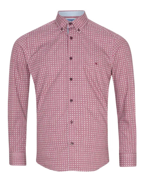 Drifter 14180 73 Lilac Regular Casual Shirt