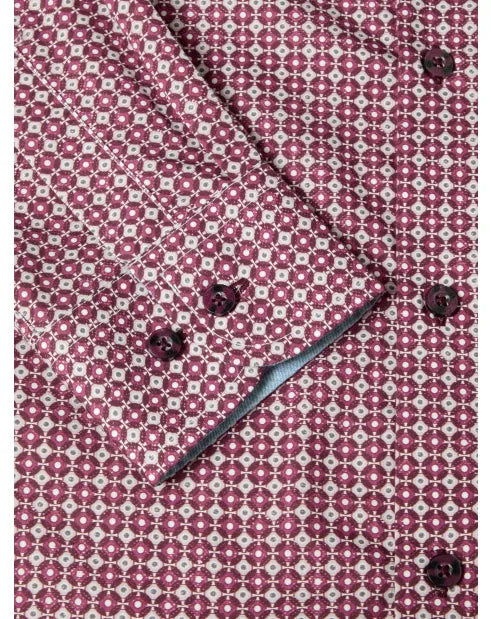 Drifter 14180 73 Lilac Regular Casual Shirt