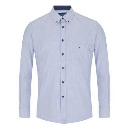 Drifter 14467 12 Blue Long Sleeve Casual Shirt