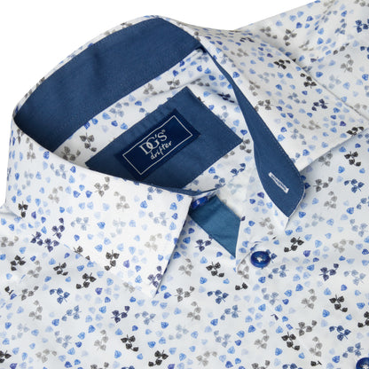 Drifter 14496 12 Blue Long Sleeve Casual Shirt