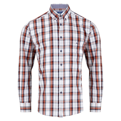 Drifter 14578 15 Red Long Sleeve Casual Shirt