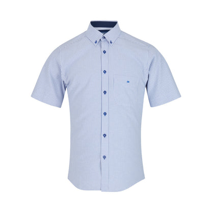 Drifter 14618SS 12 Blue Short Sleeve Casual Shirt