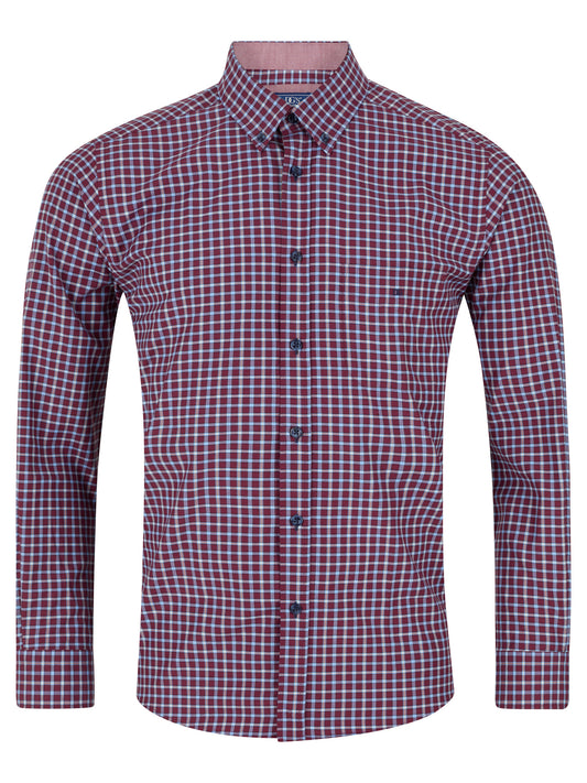 Drifter 14655 66 Red Regular Fit Casual Shirt