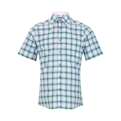 Drifter 14716SS 34 Green Short Sleeve Casual Shirt