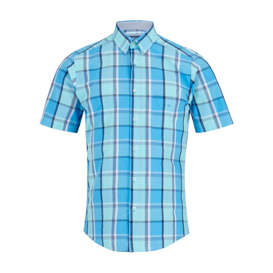 Drifter 14724SS 26 Turquoise Short Sleeve Casual Shirt