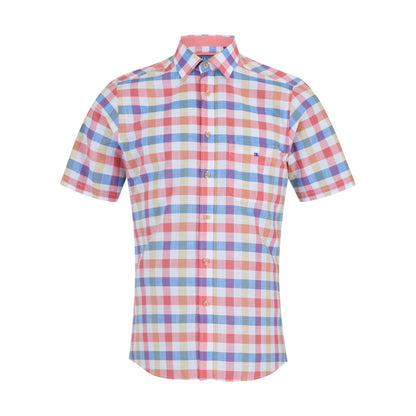 Drifter 14725SS 62 Pink Short Sleeve Casual Shirt