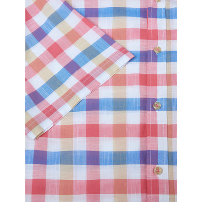 Drifter 14725SS 62 Pink Short Sleeve Casual Shirt