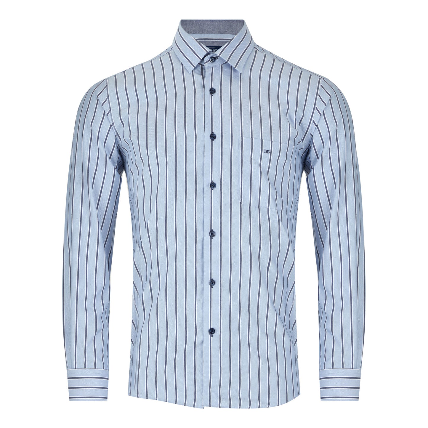 Drifter 14826 22 Light Blue Regular Fit Casual Shirt
