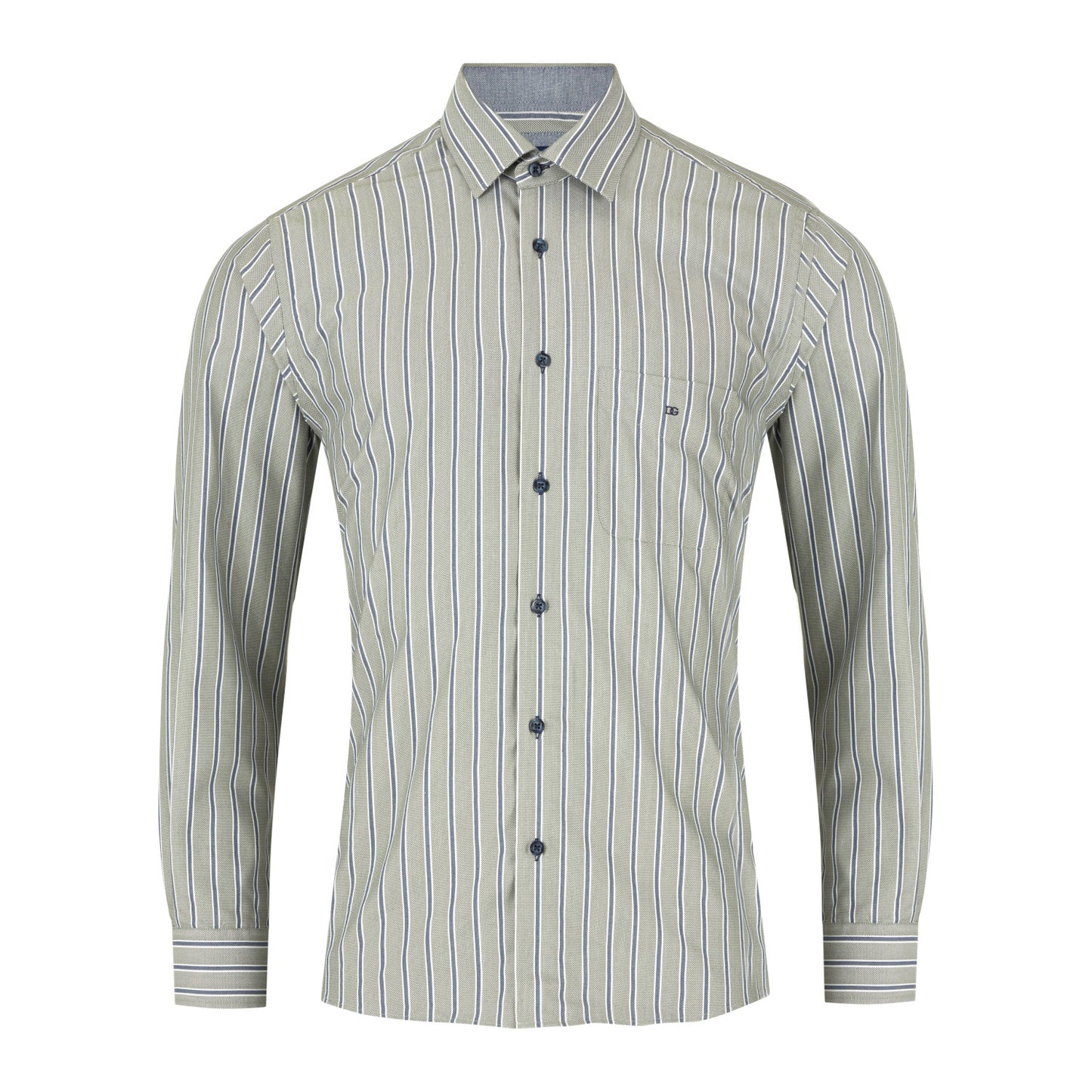 Drifter 14826 33 Green Regular Fit Casual Shirt