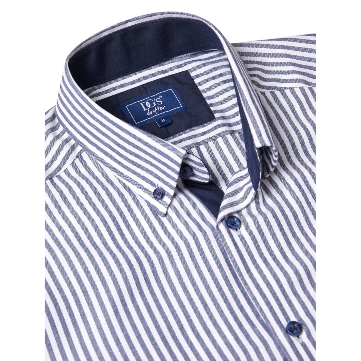 Drifter 14828 18 Navy Regular Fit Casual Shirt