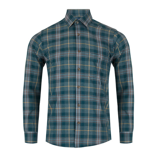 Drifter 14839 37 Olive Regular Fit Casual Shirt