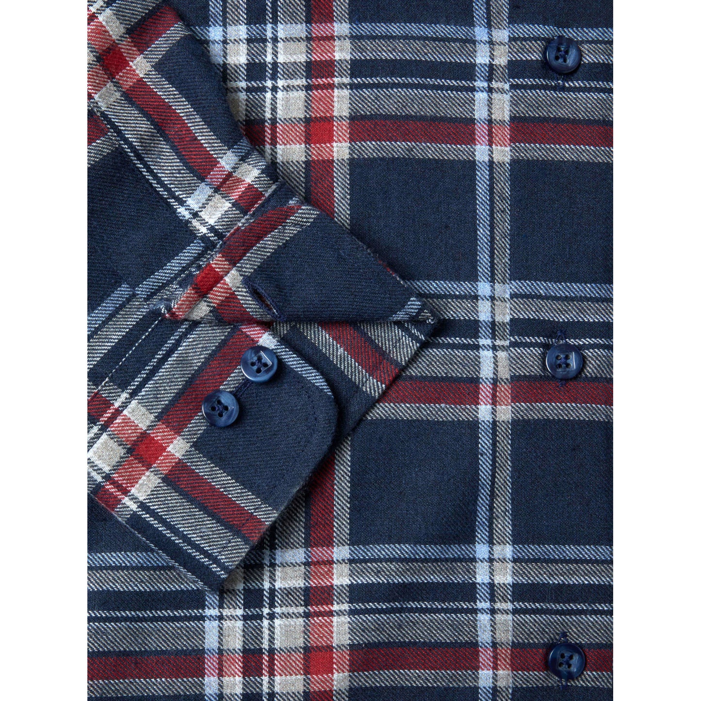 Drifter 14852 78 Navy Regular Fit Casual Shirt