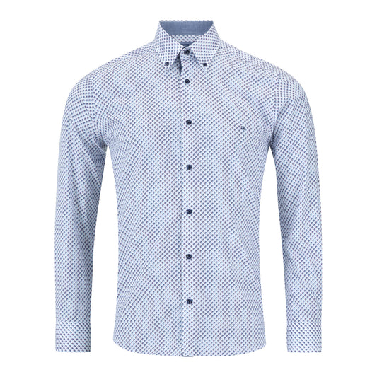 Drifter 14922 12 Blue Regular Fit Casual Shirt