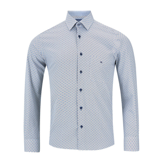 Drifter 14924 23 Blue Regular Fit Casual Shirt