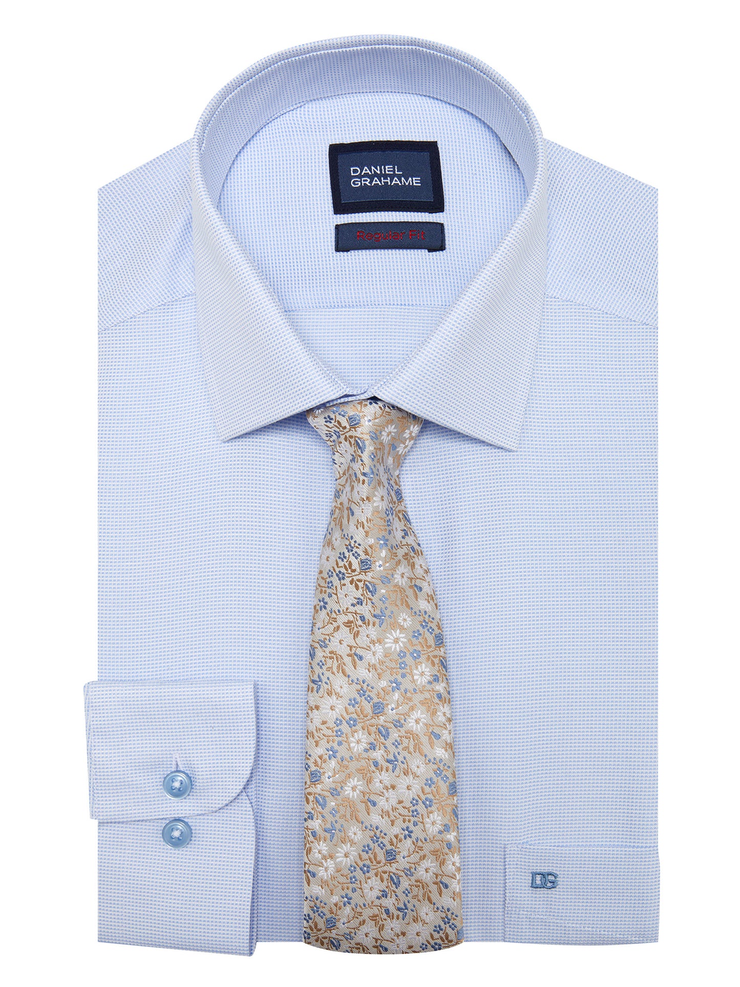 Daniel Grahame 15012T 22 Pale Blue Dress Shirt