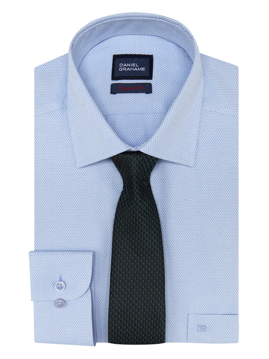 Daniel Grahame 15020T 22 Blue Regular Fit Dress Shirt