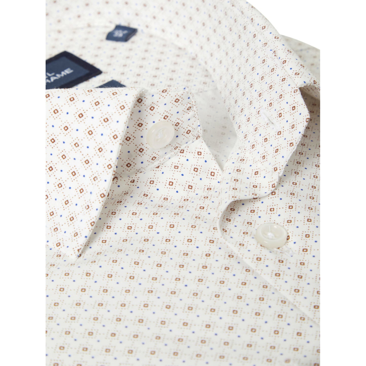 Daniel Grahame 15049T 19 Tan Tapered Fit Shirt & Tie Set