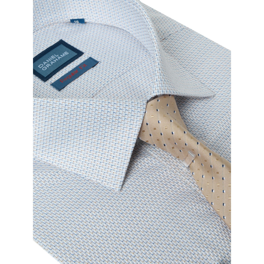 Daniel Grahame 15057T 12 Blue Regular Shirt & Tie Set