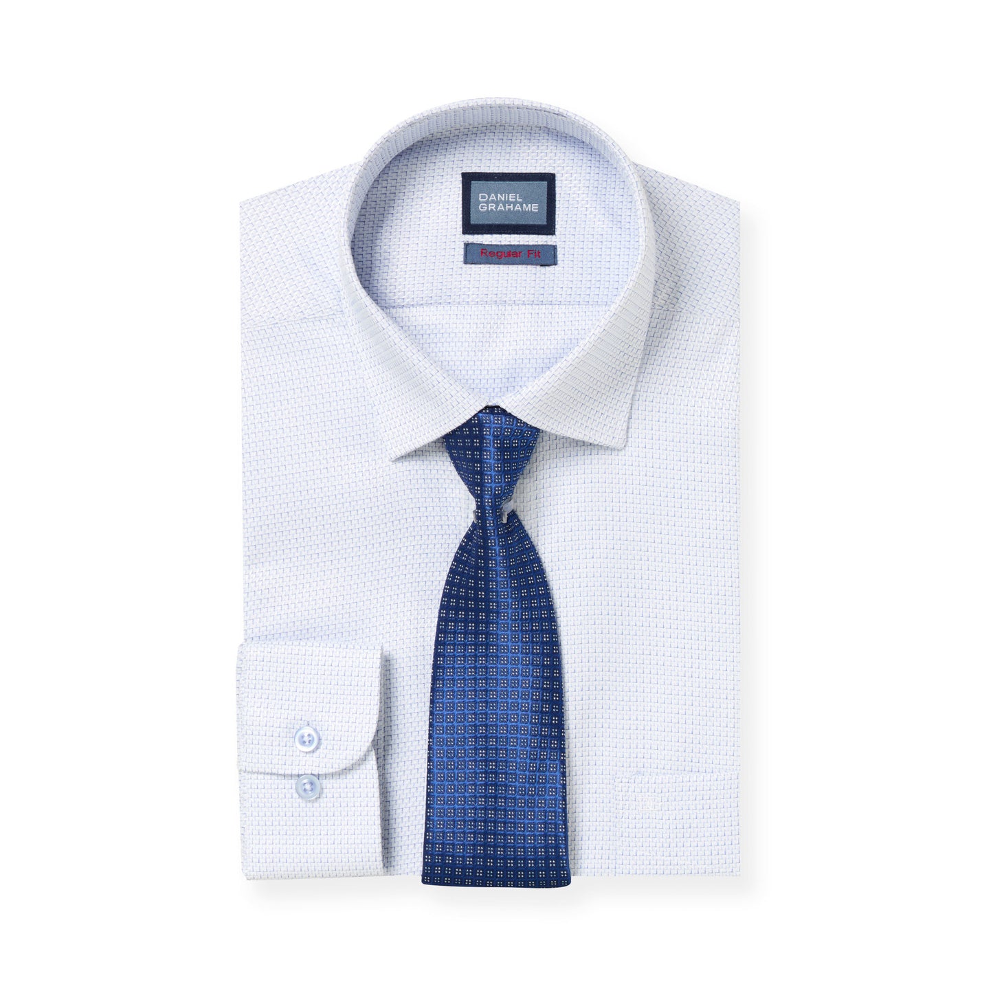 Daniel Grahame 15057T 18 Navy Regular Shirt