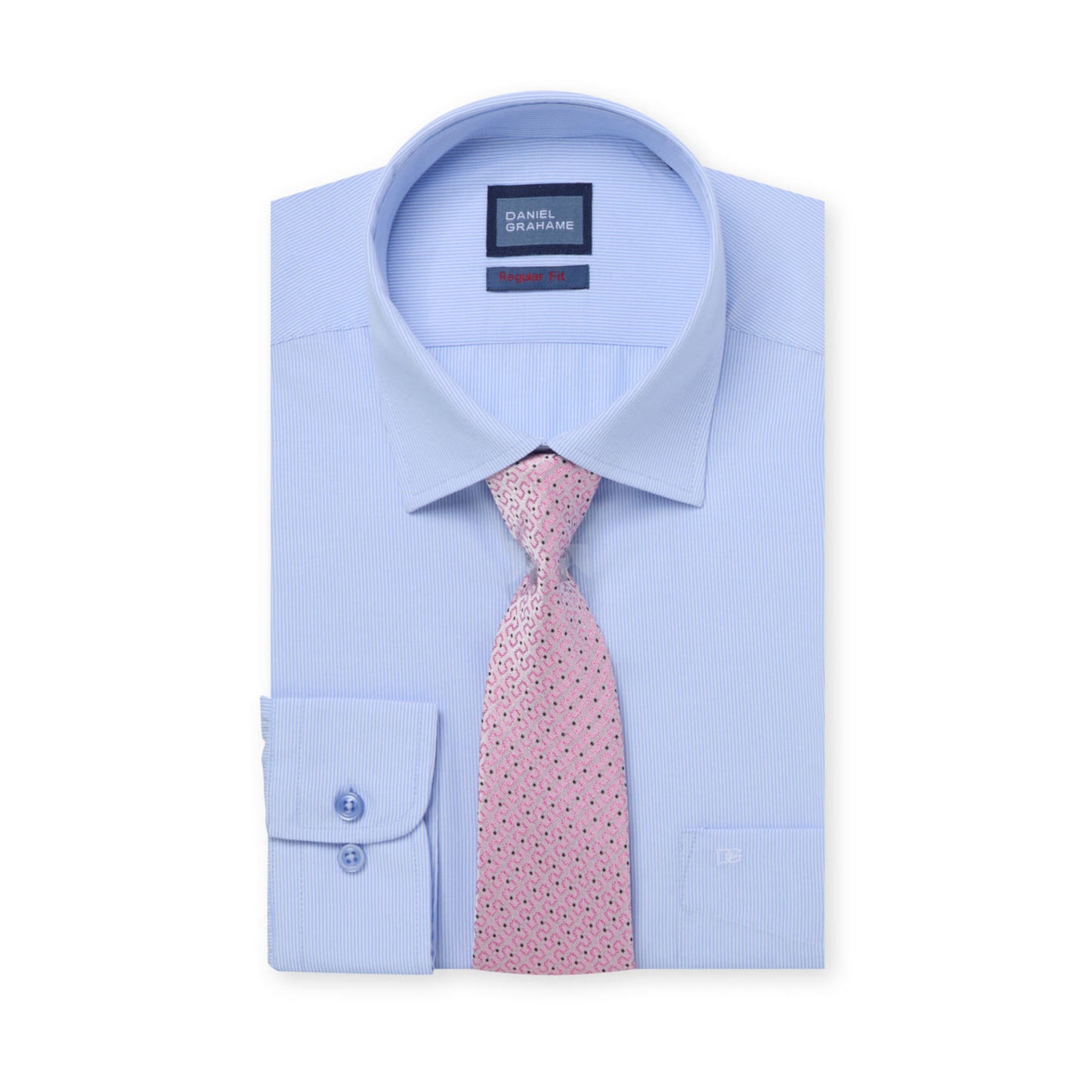Daniel Grahame 15058T 22 Blue Regular Shirt