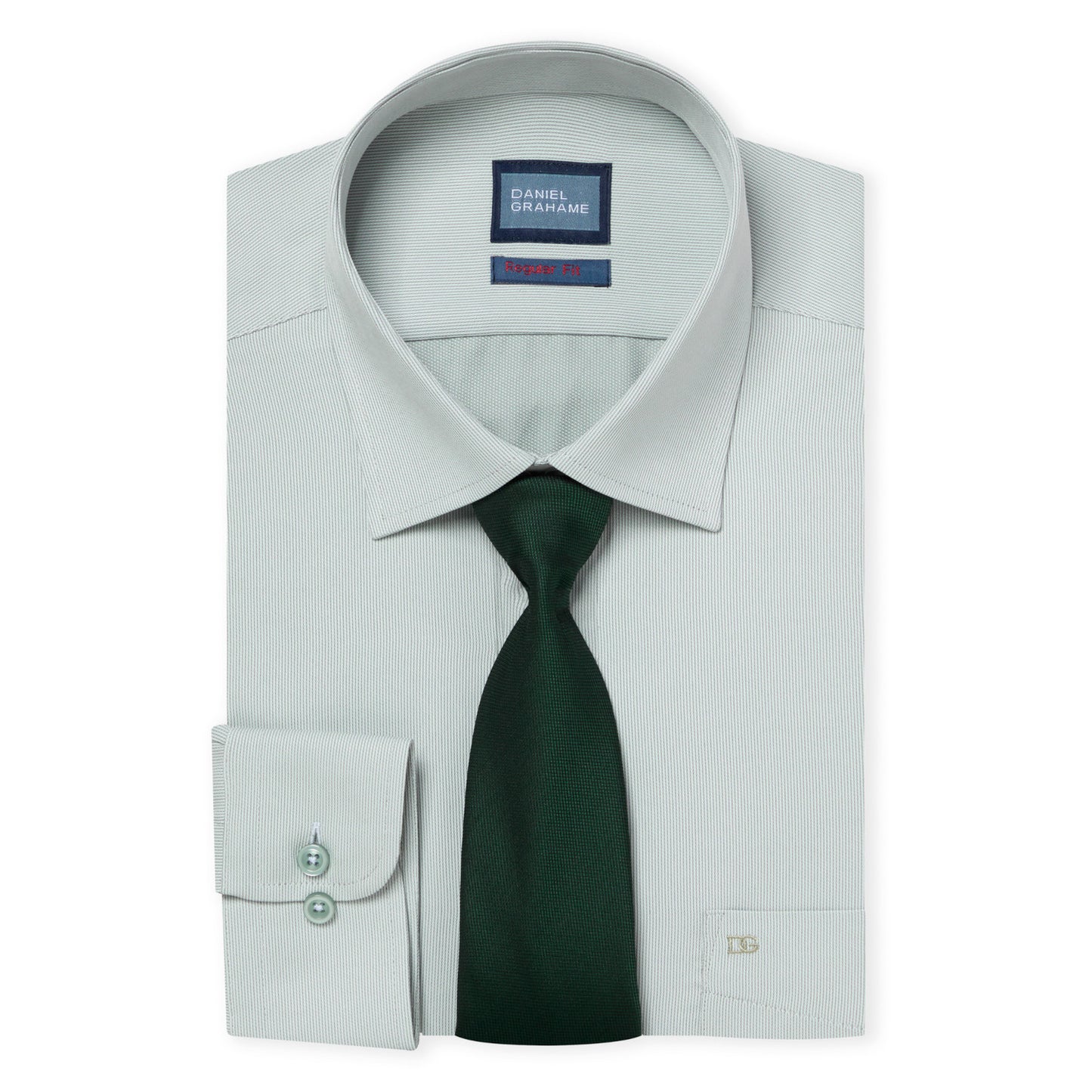 Daniel Grahame 15060T 32 Green Regular Shirt