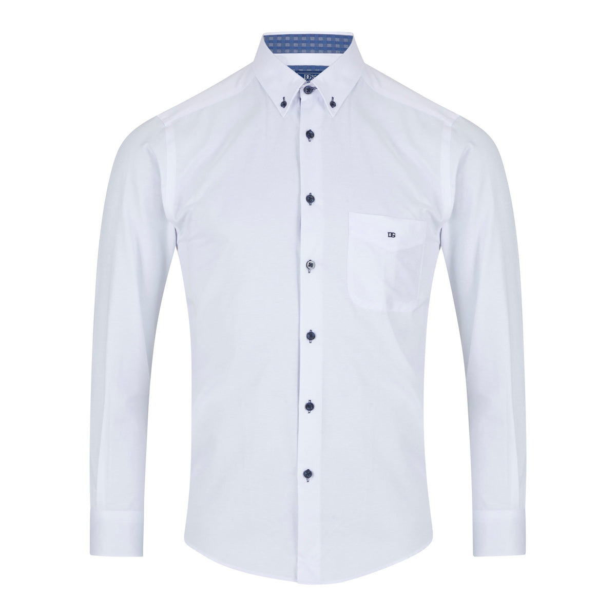 Drifter 15178 01 White Regular Casual Shirt