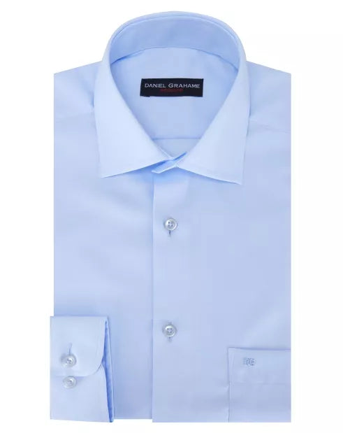 Daniel Grahame 15655 22 Light Blue Regular Fit Dress Shirt